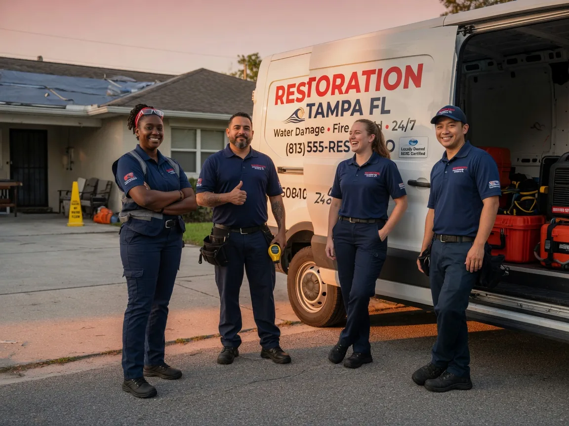 Water Damage Restoration company in Hull, TX